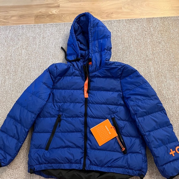Kanuk youville antique bleu puffer coat - Picture 1 of 6